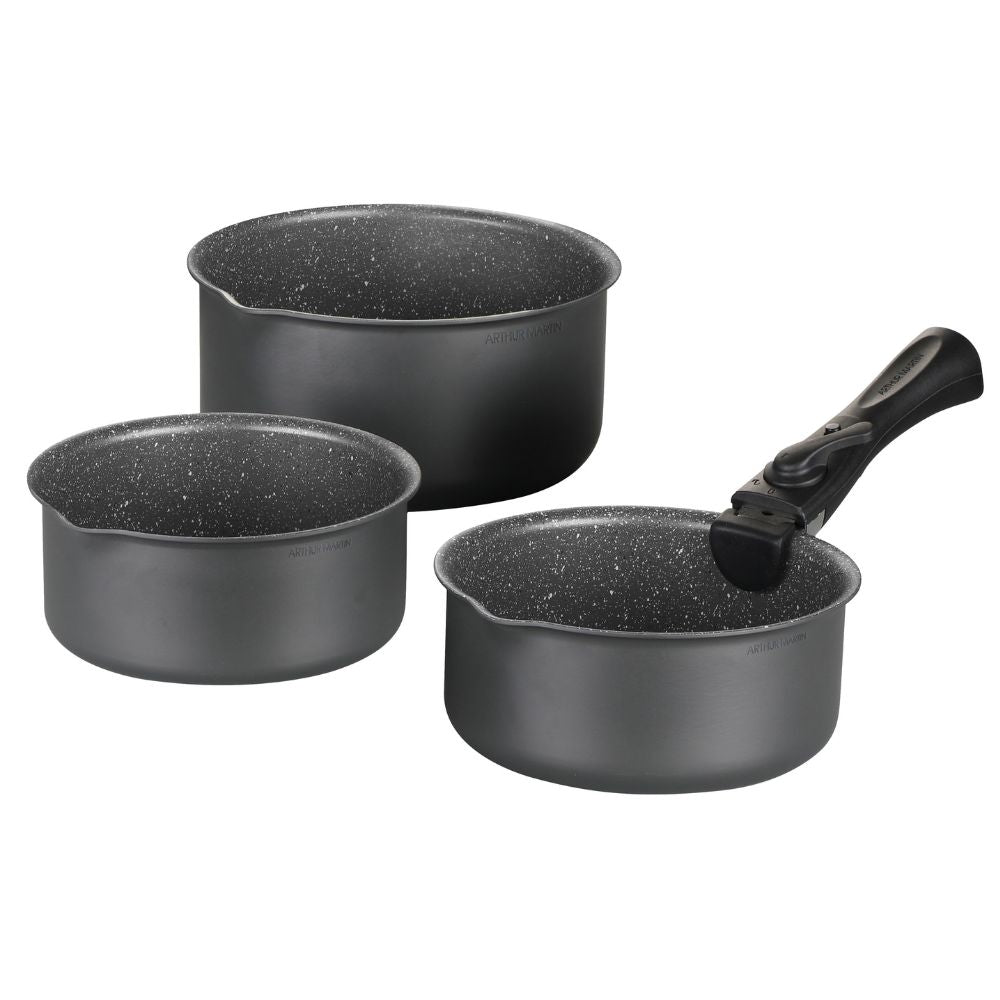 AM120G : Set de 3 Casseroles Tous Feux Arthur Martin 16-18-20 cm Arthur Martin - Mathon - 1