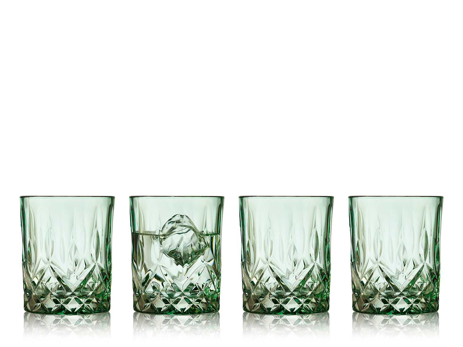Set de 4 verres à whisky SORRENTO Vert Lyngby Glas - Mathon - 1
