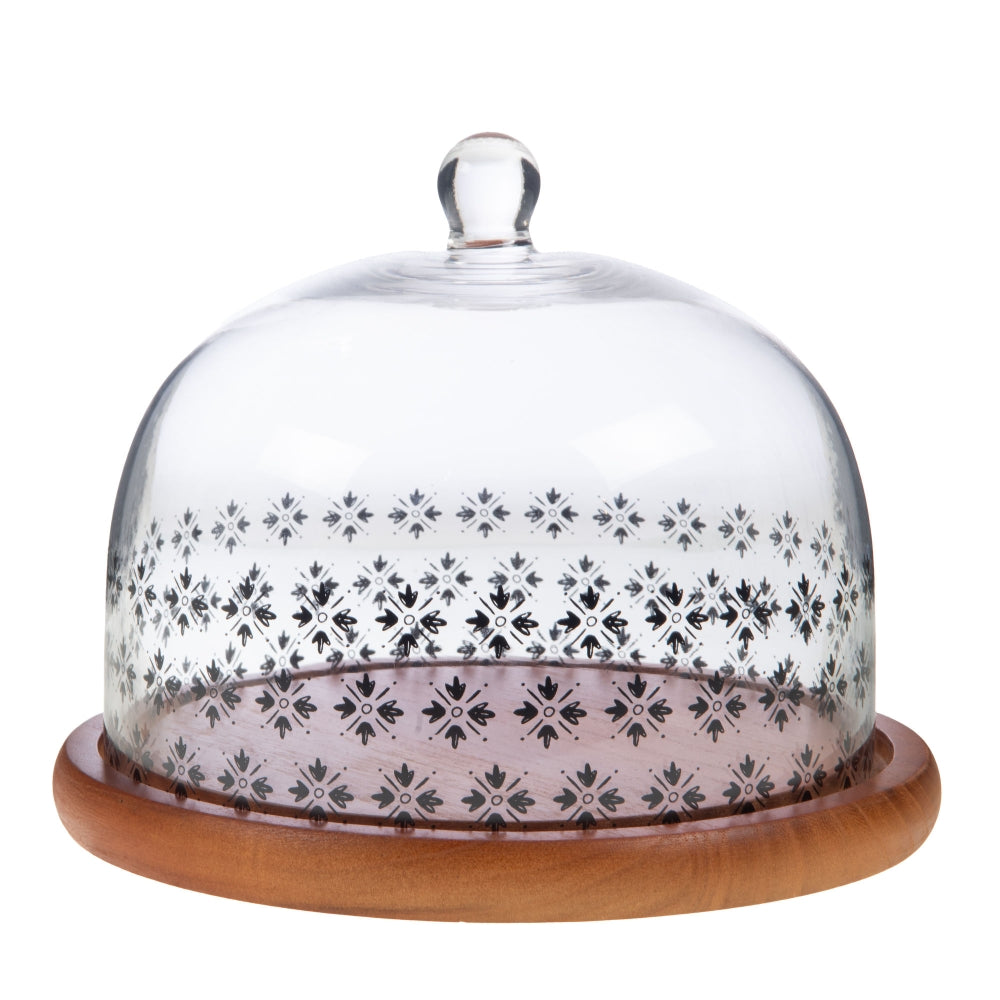 Plat rond 22 cm avec cloche Olivia Amadeus - Mathon - 2