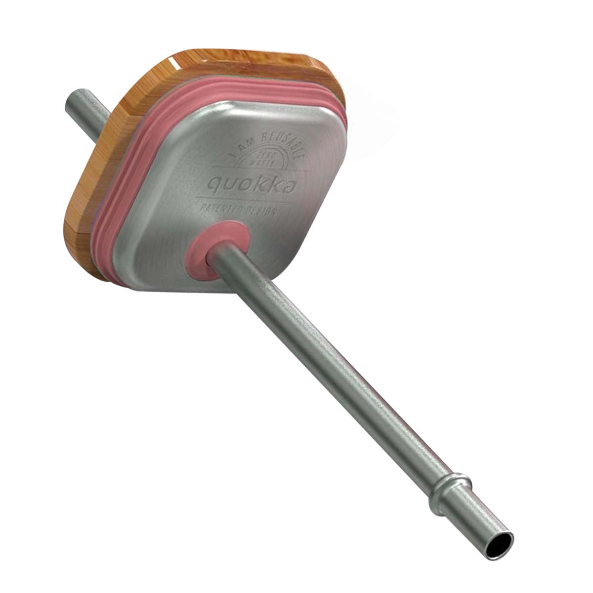 Travel mug Liquid Cube pink jungle 54 cl Quokka - Mathon - 3