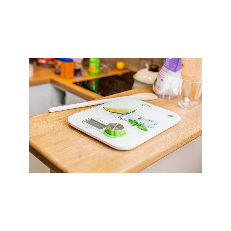 Coffret Balance Culinaire Citrons Ice Green Power +bouteille Isotherme 0.5l LITTLE BALANCE - Mathon - 3