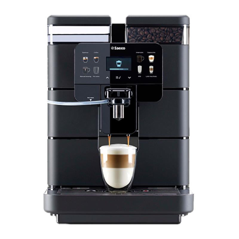 Saeco Coffeemachine New Royal One Touch Cappuccino Black Schwarz (9j0080) Philips - Mathon - 1
