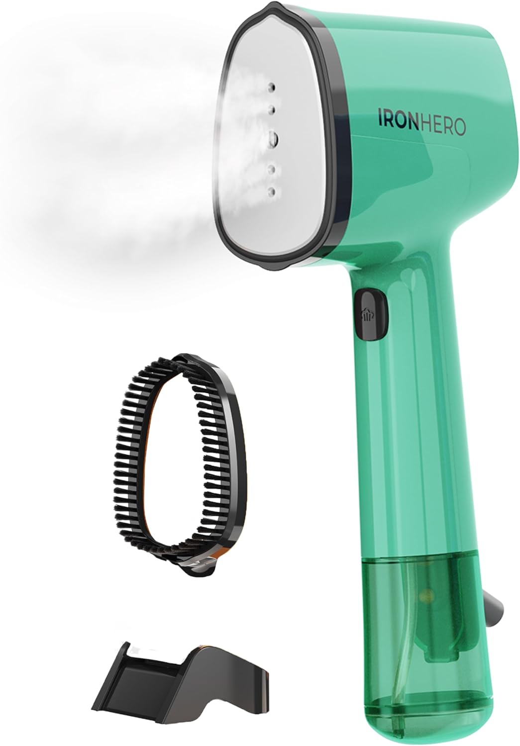 Défroisseur vapeur 1500W portable à semelle céramique vert Cecotec - Mathon