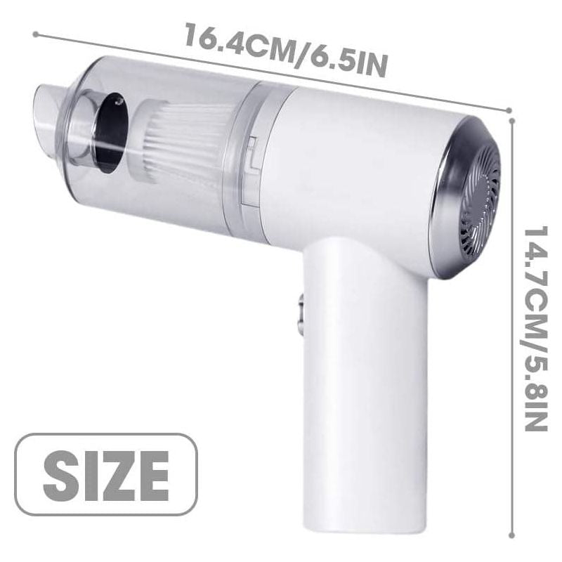 Aspirateur portable sans fil rechargeable Herzberg HG04005 Herzberg - Mathon - 5