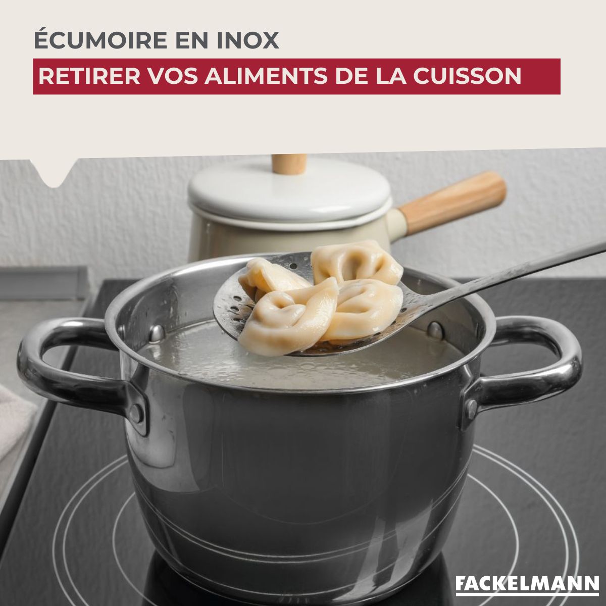 Ecumoire  32 cm Elemental Fackelmann - Mathon - 2