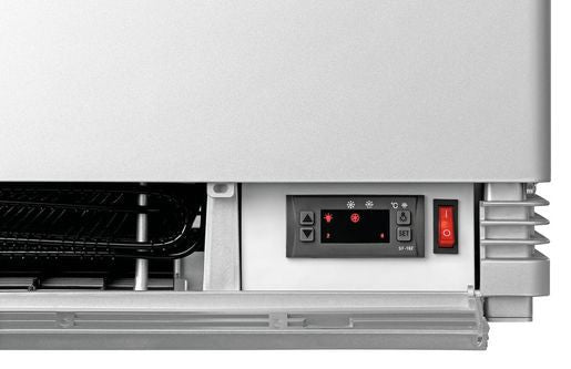 Mini Frigo Vitrine à Poser - 78 Litres Argent - Bartscher - Mathon - 1