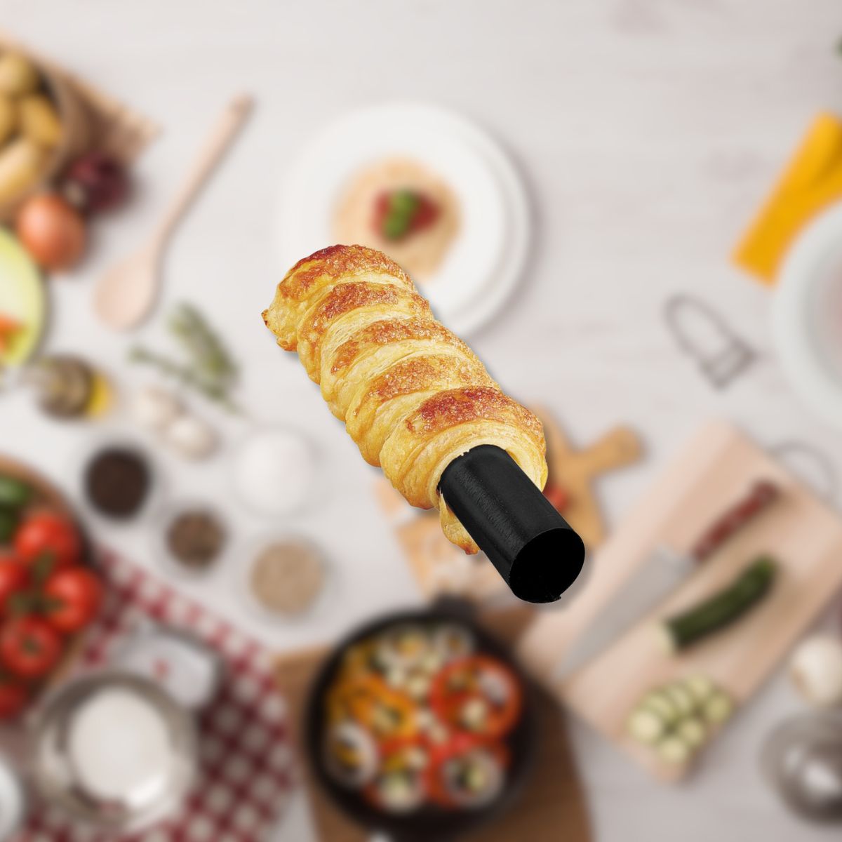 Lot de 8 moules à gâteau en tube Zenker Smart Pastry Zenker - Mathon - 2