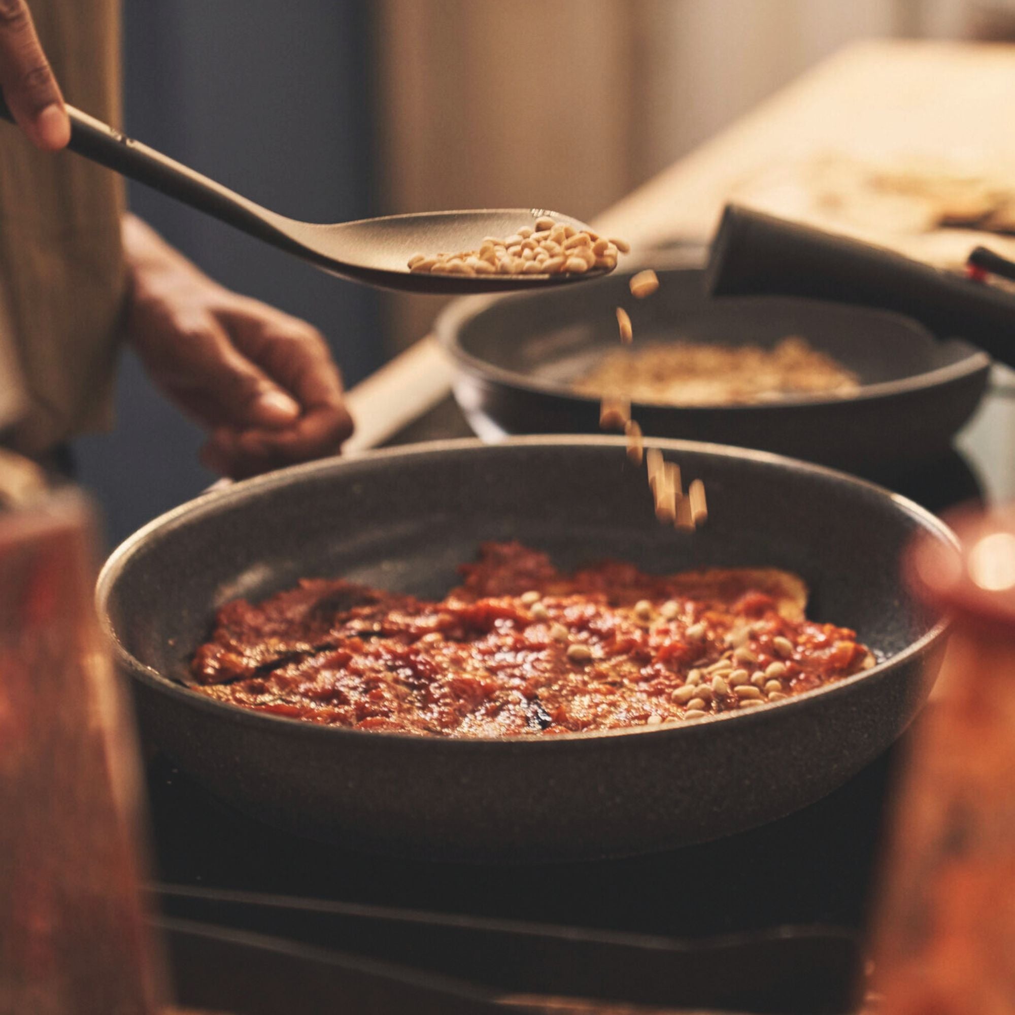 1-pcs, Maniques, Noir mat Ballarini - Mathon - 2