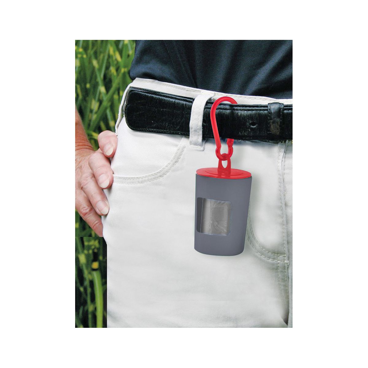 Distributeur de sacs à crotte et 2 rouleaux de 20 sacs chacun Fackelmann Fackelmann - Mathon - 3