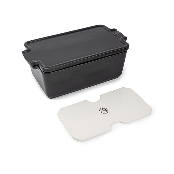 Terrine en céramique et presse 20 cm Appolia ardoise Peugeot - Mathon - 6