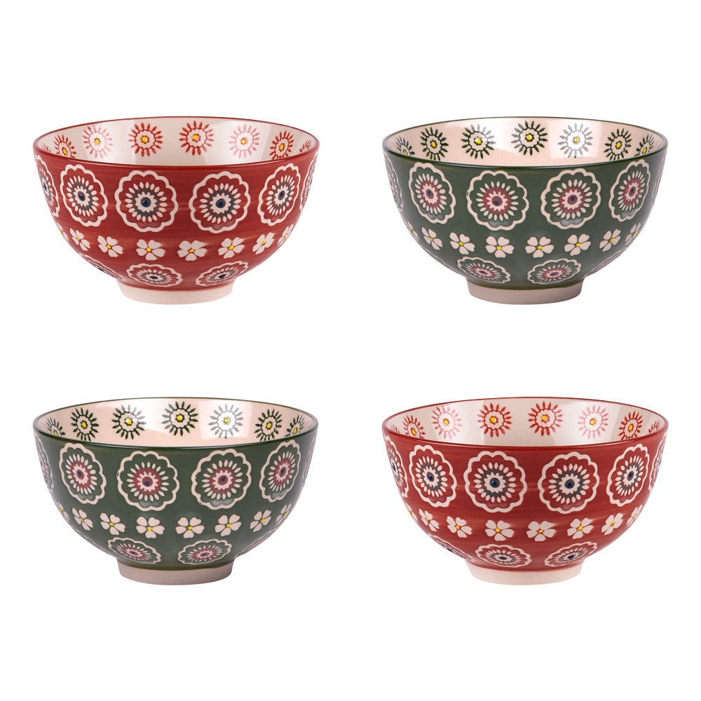 Coffret de 4 coupelles Sullivan 11 cm Table passion - Mathon - 1