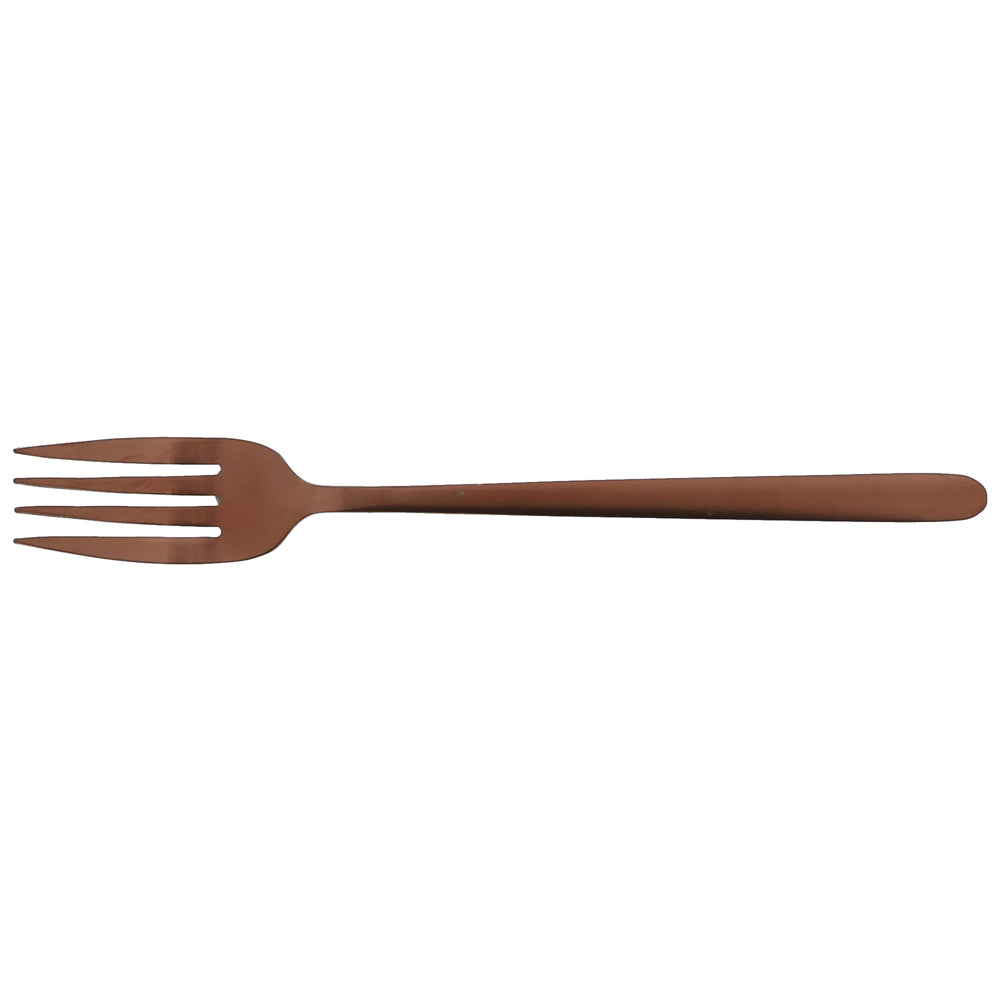 Fourchette de table Anuradha cuivre (lot de 6) Jean Dubost - Mathon - 1