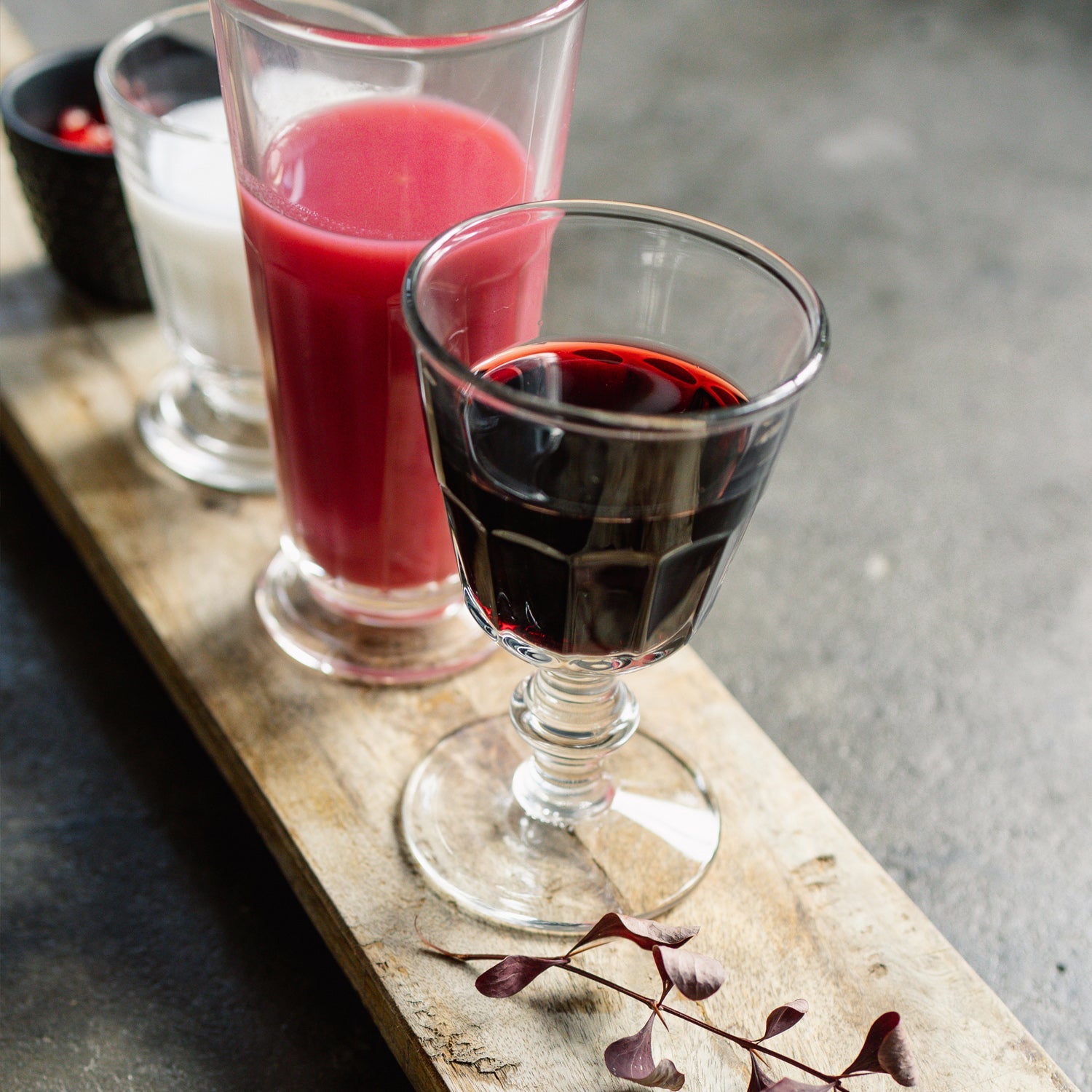 Lot de 6 verres à pied à eau La Rochère - Mathon - 3