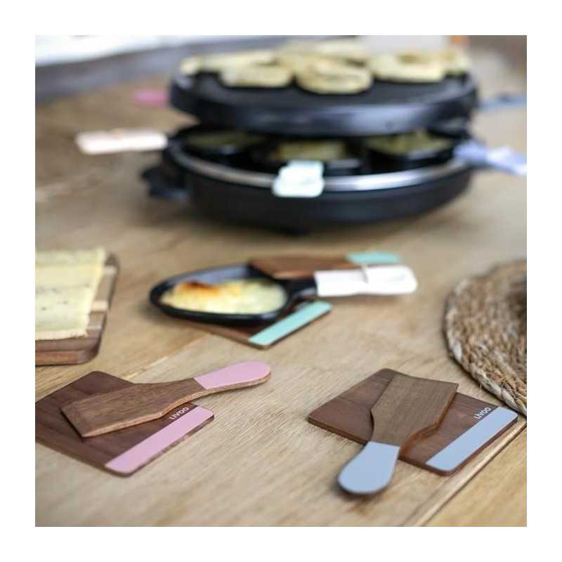 Livoo Set 8 Spatules + 8 Planchettes Bois - Men427 Livoo - Mathon - 4