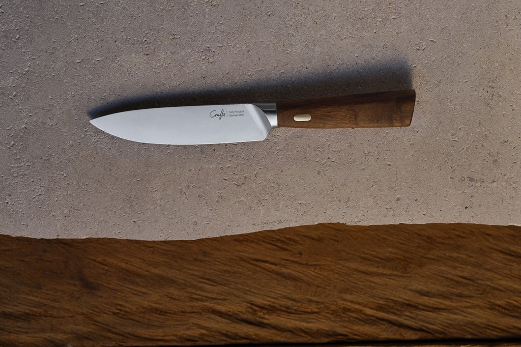 Couteau Ménager 12,5Cm, Manche En Noyer, Couteaux & Co Cosy&Trendy - Mathon - 3