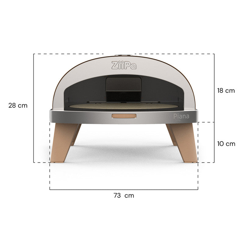 Four à Pizza PIANA à gaz Sable Ziipa - Mathon - 9