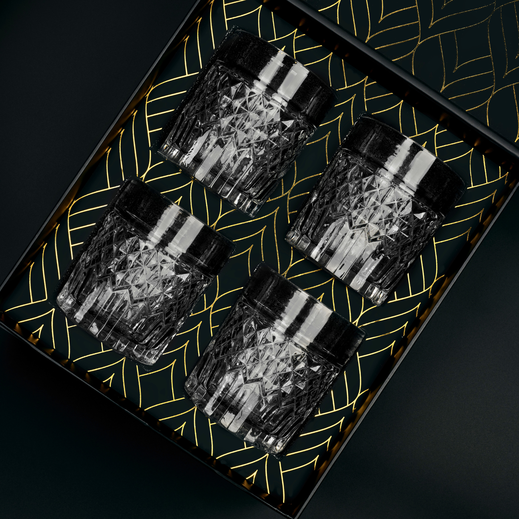 Set de 4 verres à whisky et cocktails - Collection Privilege - Série Prestige - Mathon - 5