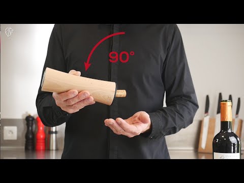 Tire-bouchon électrique rechargeable Elis Reverse noir mat Peugeot - Mathon - 4