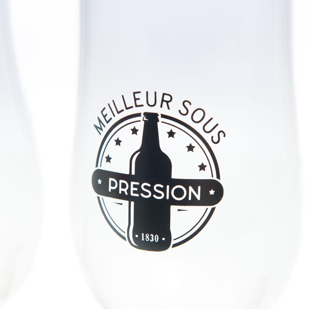 Planche à bière 4 verres pression Amadeus - Mathon - 2