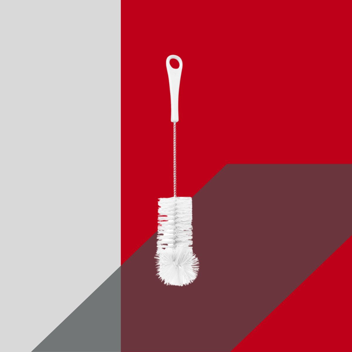 Goupillon pour bouteille en nylon 33 cm  Tecno Fackelmann - Mathon - 2