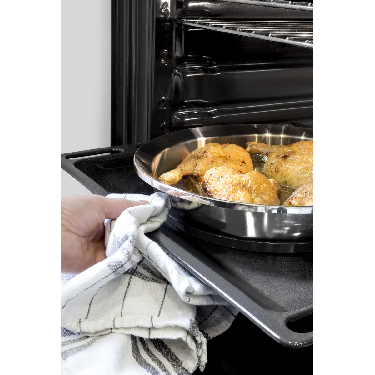 Ycône - Poêle 24cm inox finition miroir Cuisinox - Mathon - 4