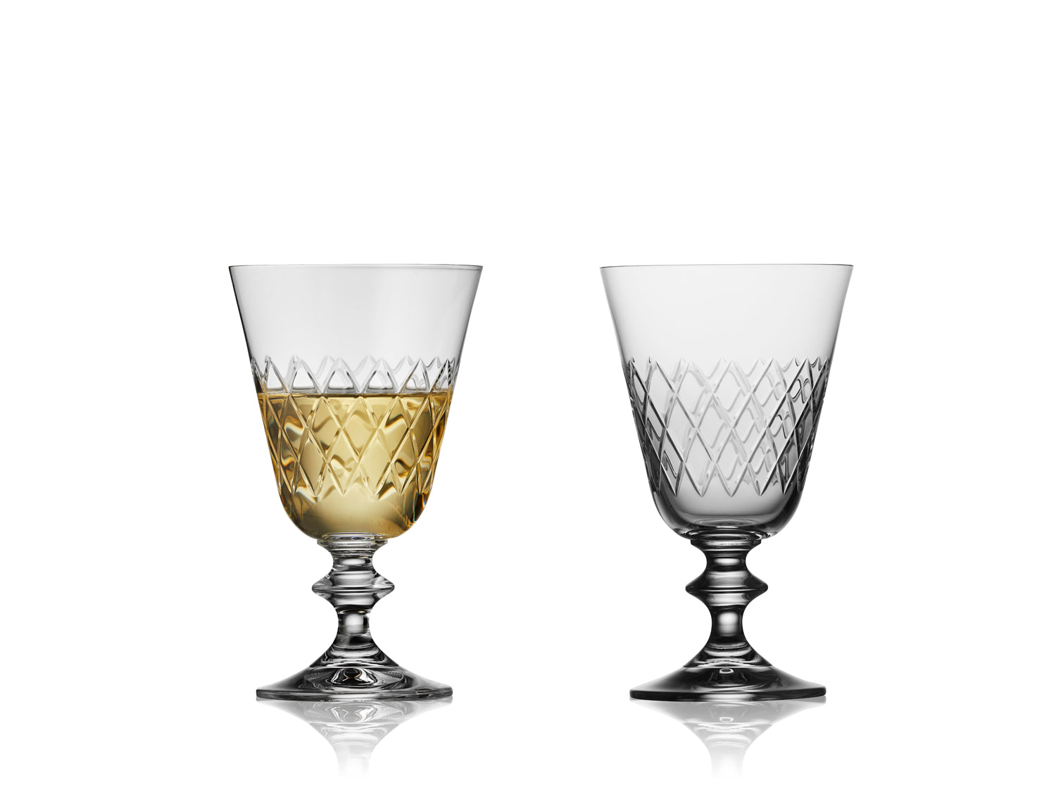 Verre à vin blanc Eaton en  Transparent Lyngby Glas - Mathon - 1