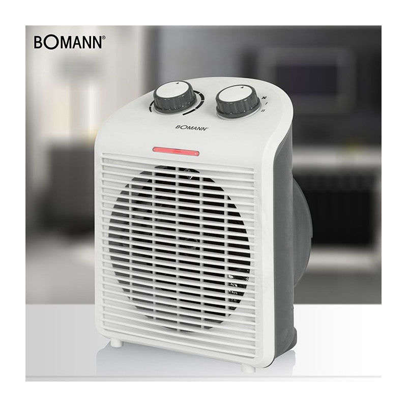 Chauffage soufflant 2000W Bomann HL 6040 CB Blanc Bomann - Mathon - 6