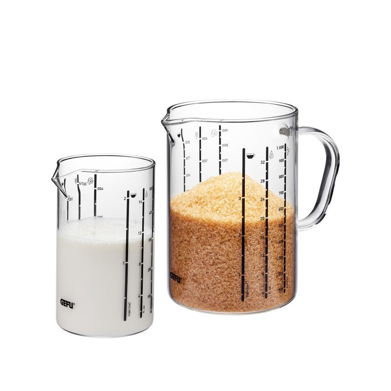 Ensemble de verres mesureurs METI, 2 pièces Gefu - Mathon - 1