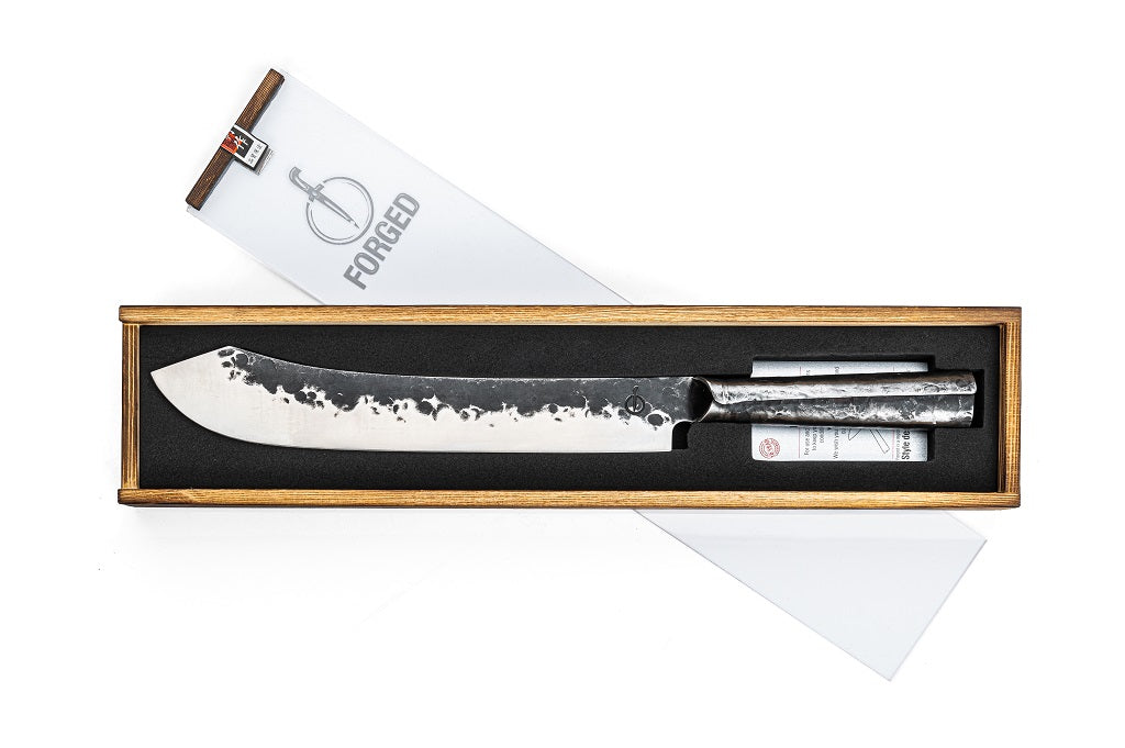 Couteau de Boucher en acier inoxydable, BRUTE, 25,5 cm Forged - Mathon - 4