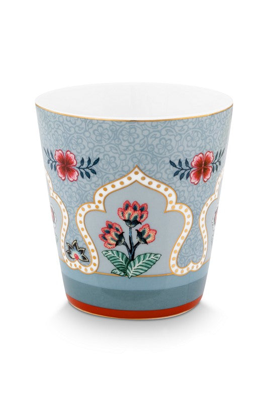 Coffret Cadeau 4 Mugs sans anses Oriental Flower Festival Bleu - 230ml Pip Studio - Mathon - 2
