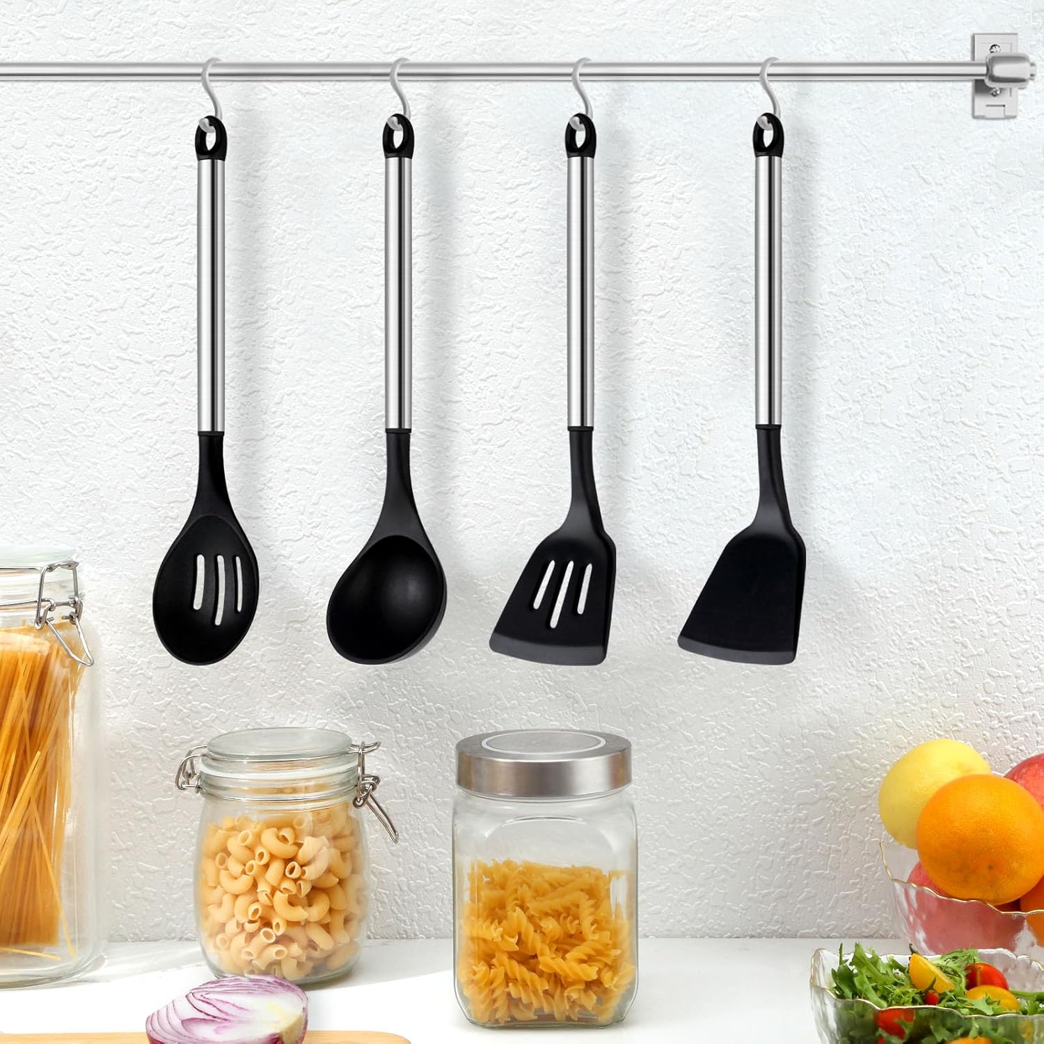 set de 4 ustensiles de cuisine en silicone Vendos85 - Mathon