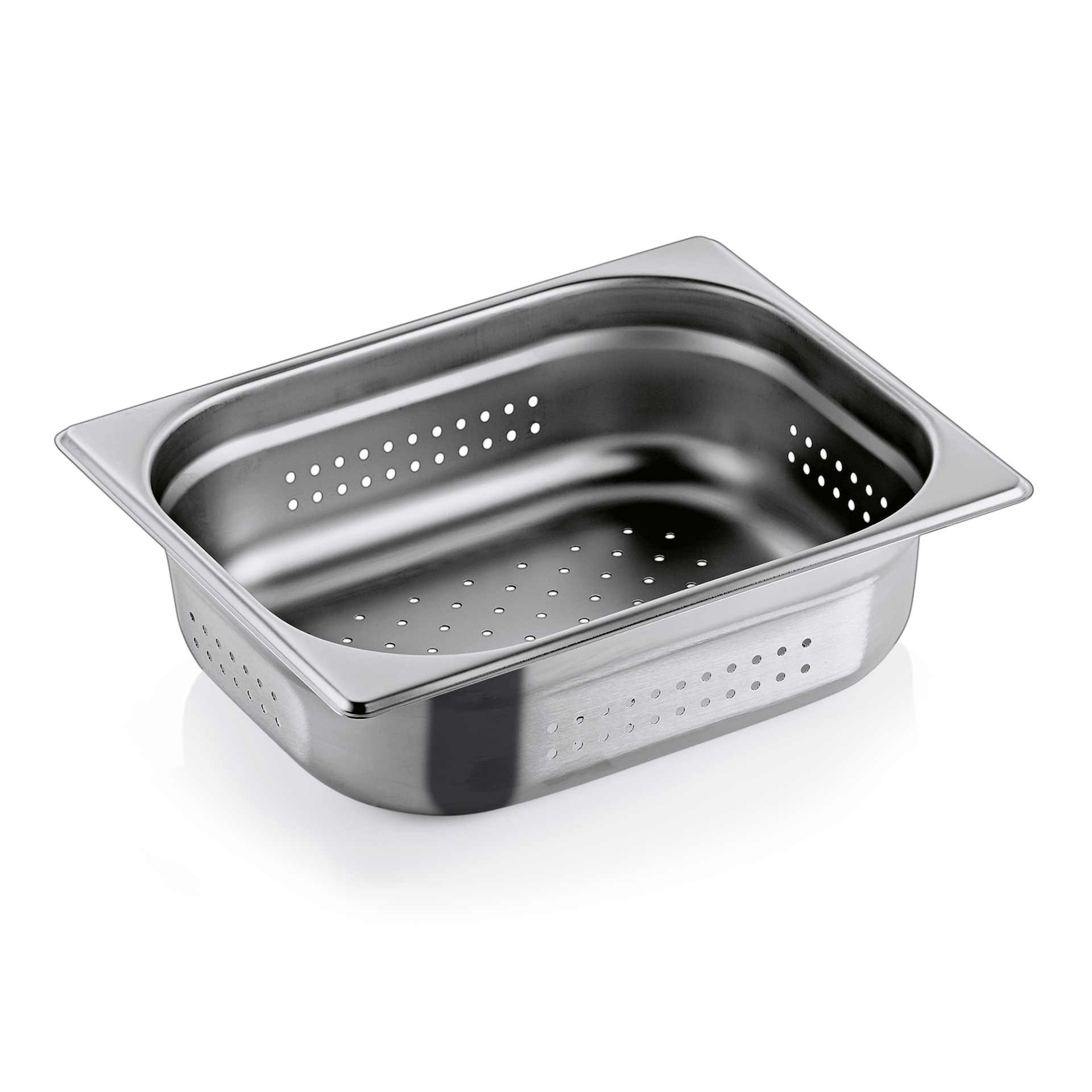 Bac GN 1/2 Inox 18/8 Perforé - 6,5 L H 100 mm - WAS Germany - Mathon