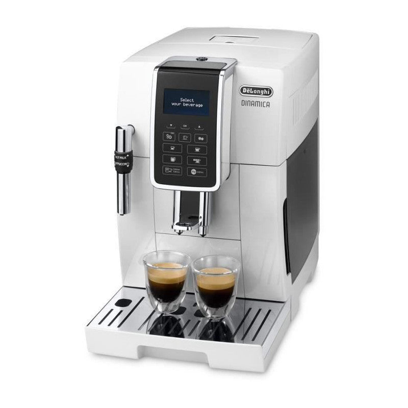 Ecam 350.35.w Expresso Broyeur  Dinamica Ecran 4 Recettes - Blanc Delonghi - Mathon - 2
