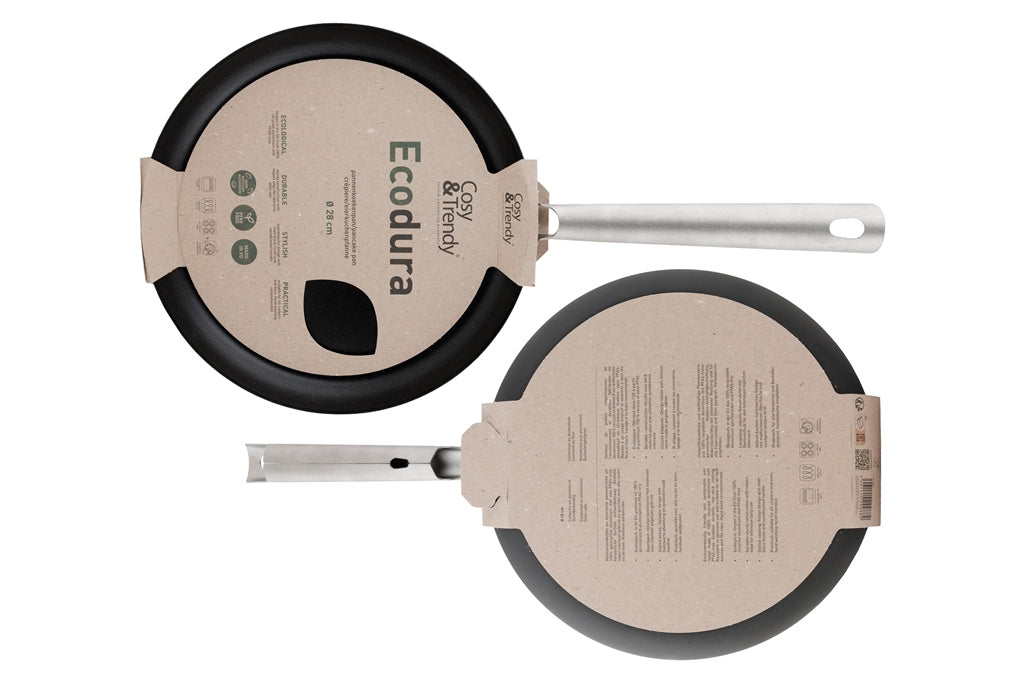 Crépière en aluminium recyclé anti-adhésive, Ecodura, D28 cm Cosy & Trendy - Mathon - 4