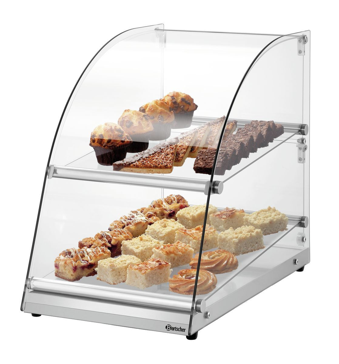 Vitrine Buffet 2 Niveaux - 70 Litres - Bartscher - Mathon - 3