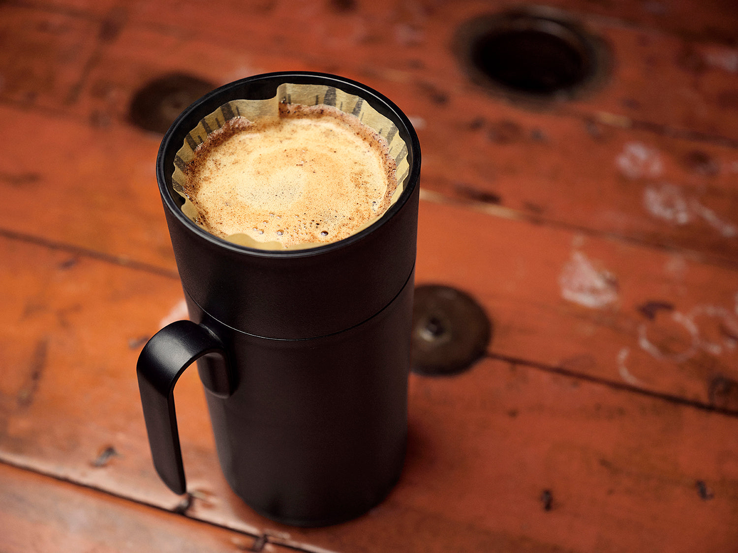 Thermos SINGLES en plastique et verre Noir Zone Denmark - Mathon - 7