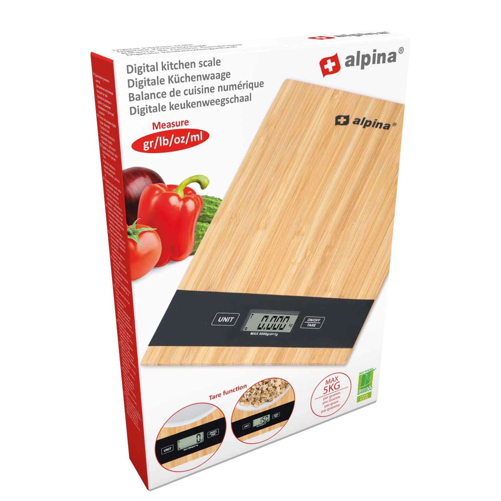 Balance de Cuisine Numérique Alpina - Mathon - 5