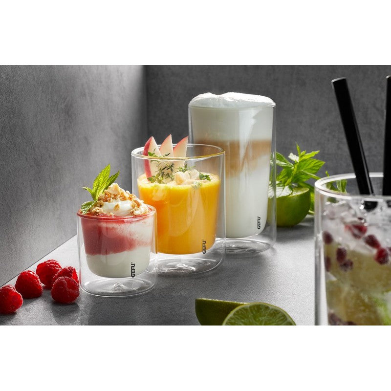 Set de 2 verres & sous-verre Thermo 235ml Gefu - Mathon - 2