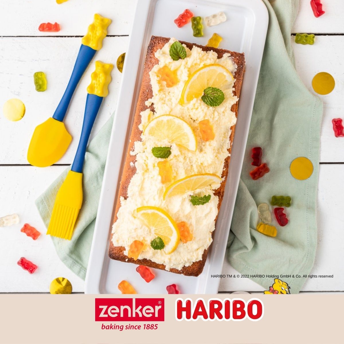 Spatule de cuisine et de pâtisserie en silicone 18 cm Zenker Haribo Zenker - Mathon - 8