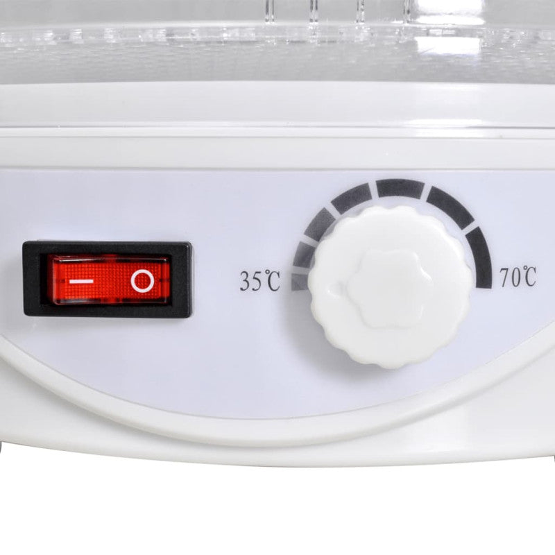 Déshydrateur Avec 6 Plateaux Empilables (ronds) VIDAXL - Mathon - 4