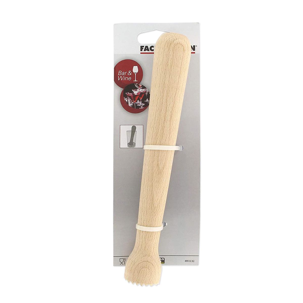 Pilon en bois pour cocktails en Bois Fackelmann - Mathon - 5