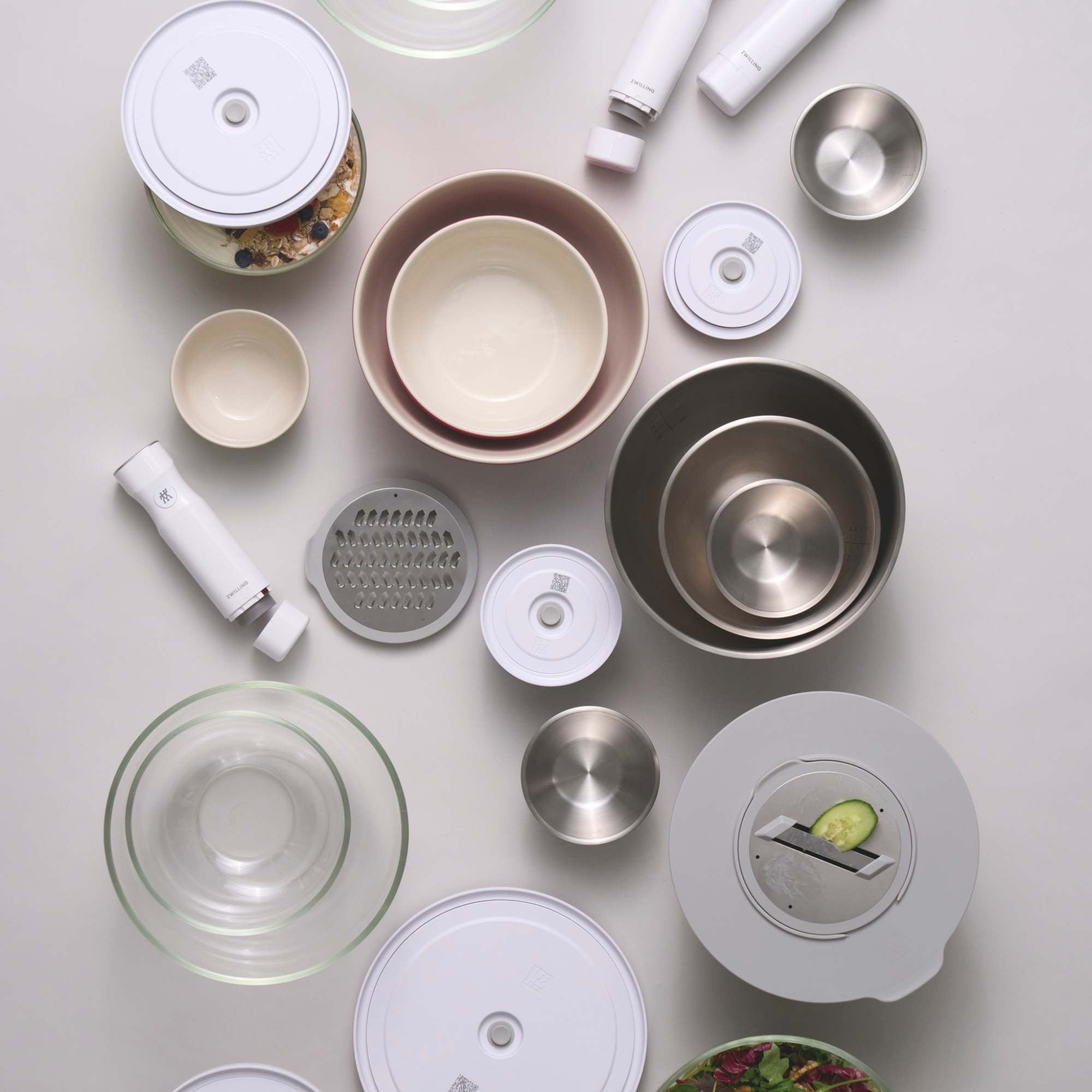 Couvercle de bol sous vide M / 18 cm, Blanc Zwilling - Mathon - 4