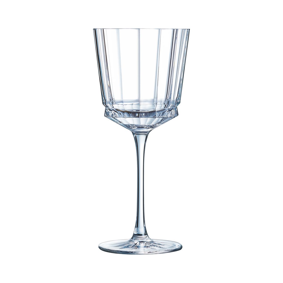 6 verres à pied 35cl Macassar - Cristal d