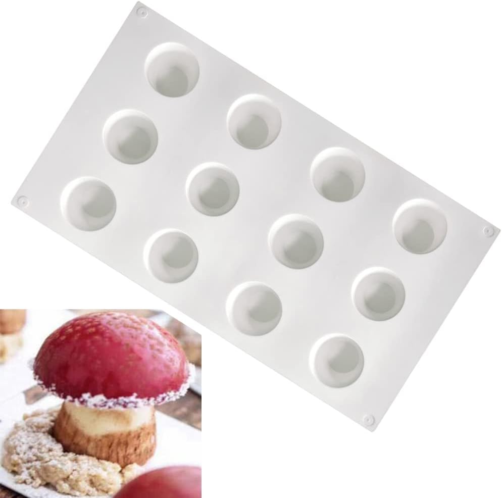 Moules en Silicone pour gâteau, 12 Trous Forme de Cônes Vendos85 - Mathon