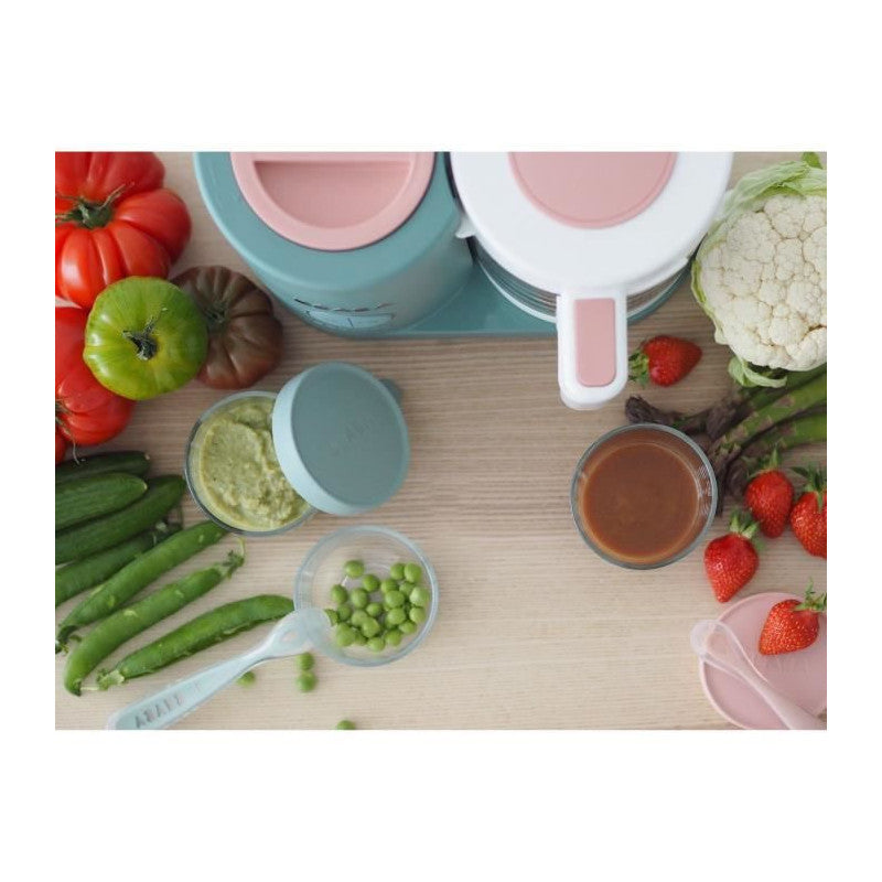 Beaba, Babycook Neo, Robot Bebe 4 En 1, Cuiseur, Mixeur, Made In France - Eucalyptus Beaba - Mathon - 6