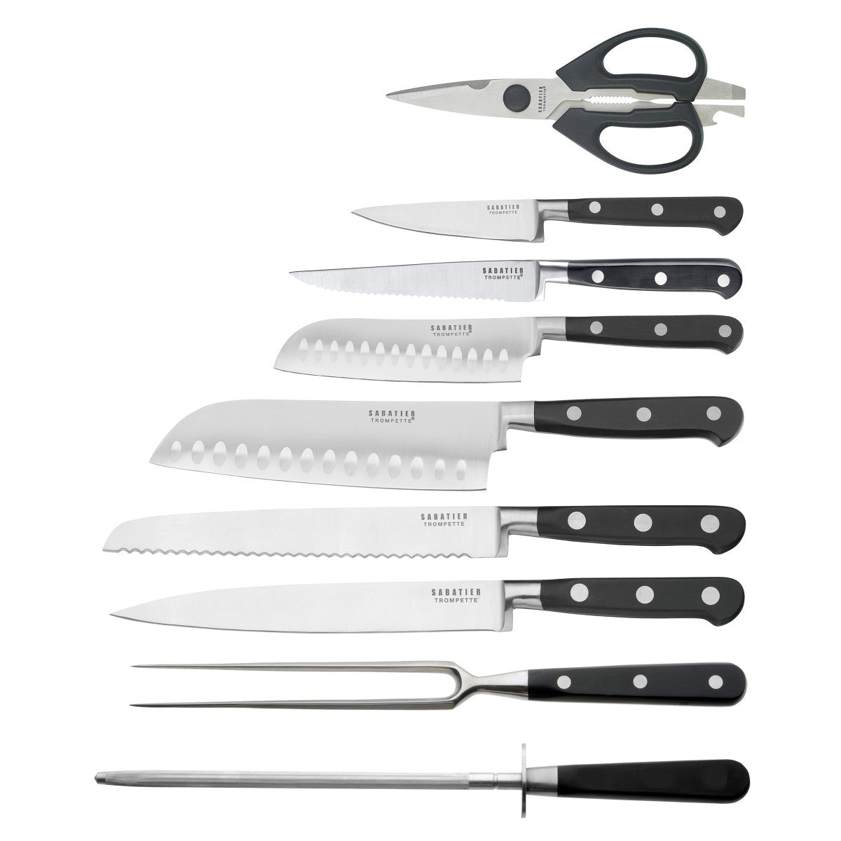 V Sabatier Love Food - Bloc 9 couteaux de cuisine Richardson Sheffield - Mathon - 2