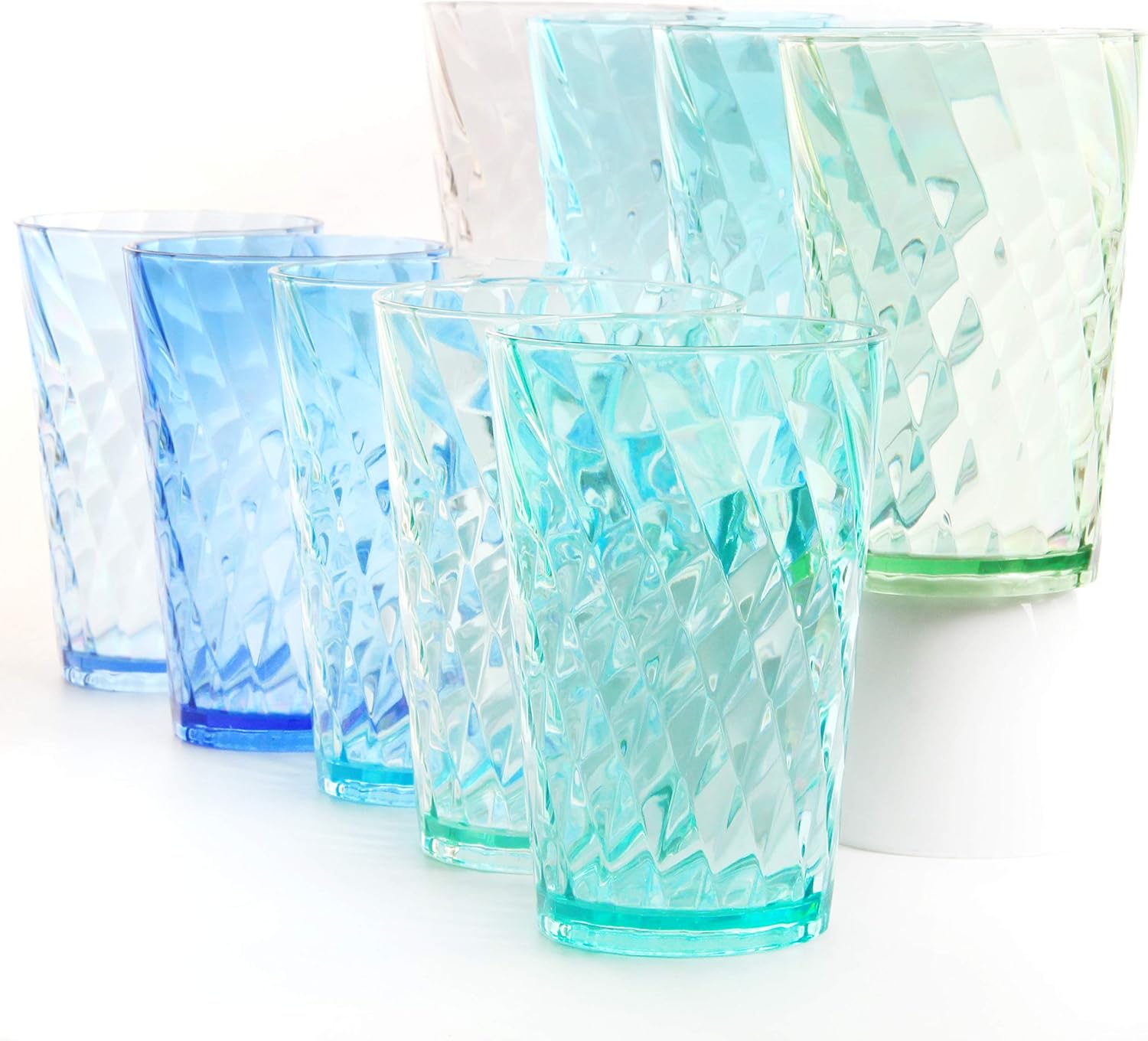 Ensemble 9 Gobelets Bistro 650ml – Plastique Incassable Vendos85 - Mathon