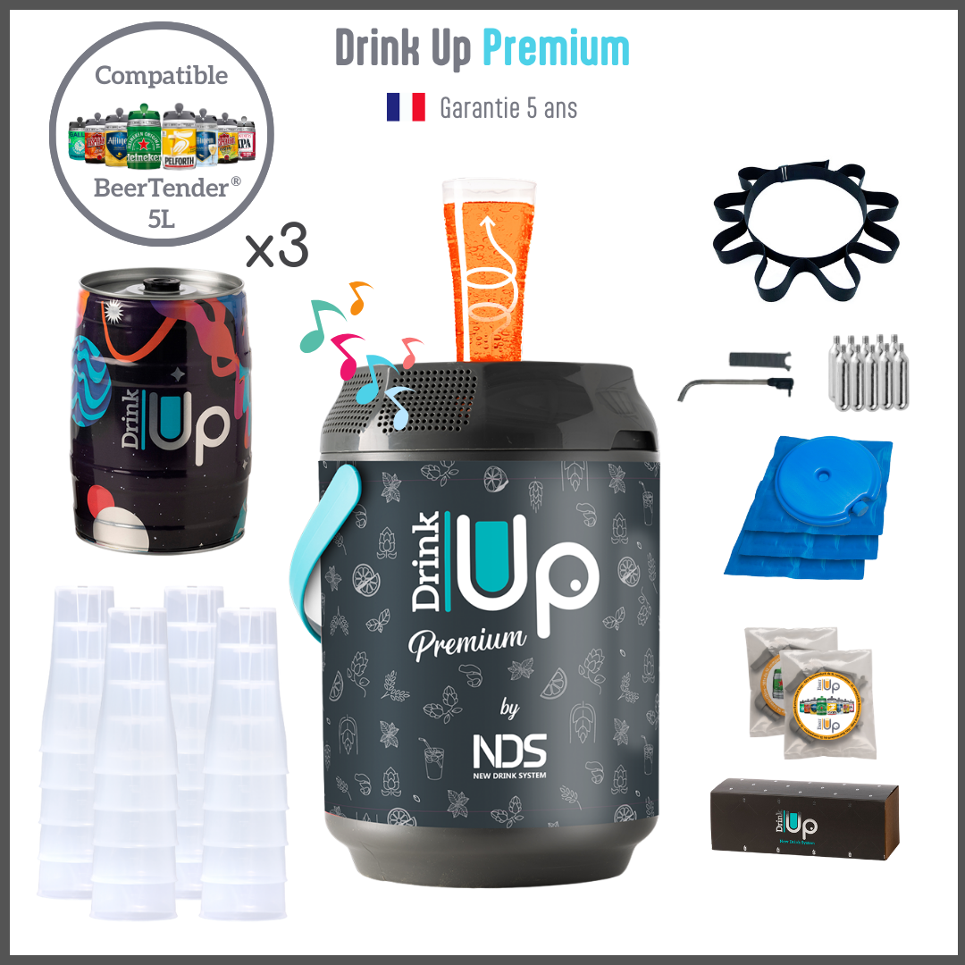 Pack Tireuse Drink Up Premium Portative A Bières & Cocktails - Drink Up DRINK UP - Mathon - 3