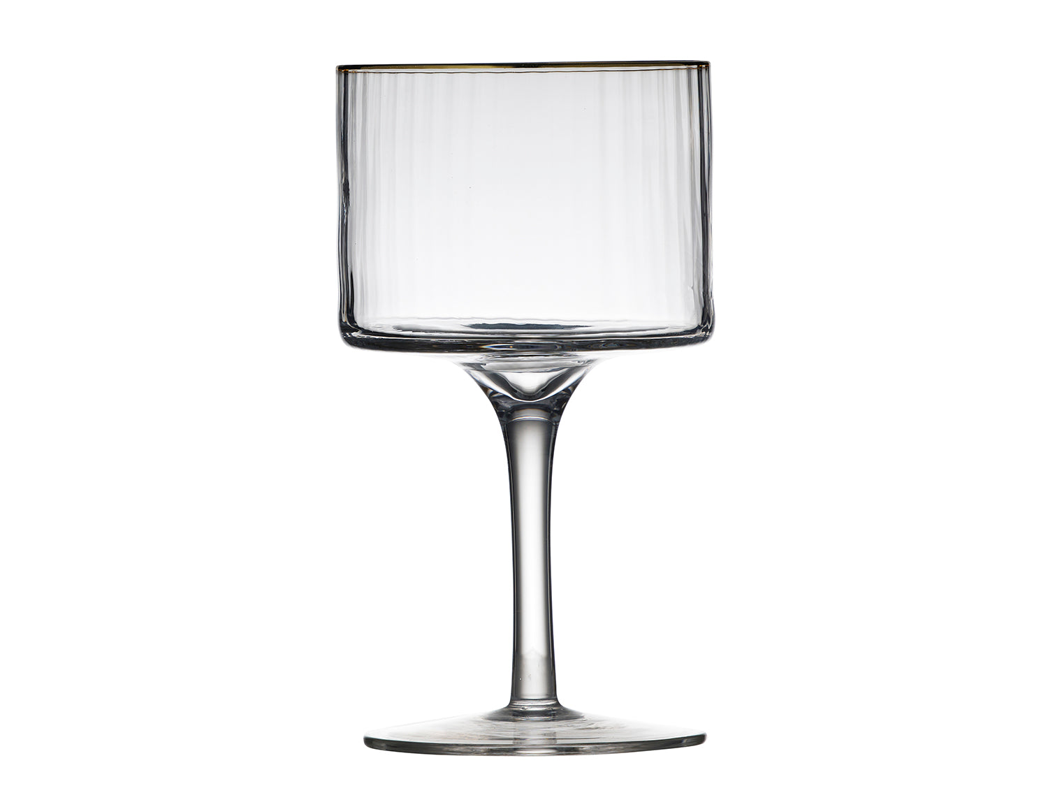 Set de 4 coupes à gin tonic PALERMO GOLD Transparent Lyngby Glas - Mathon - 2