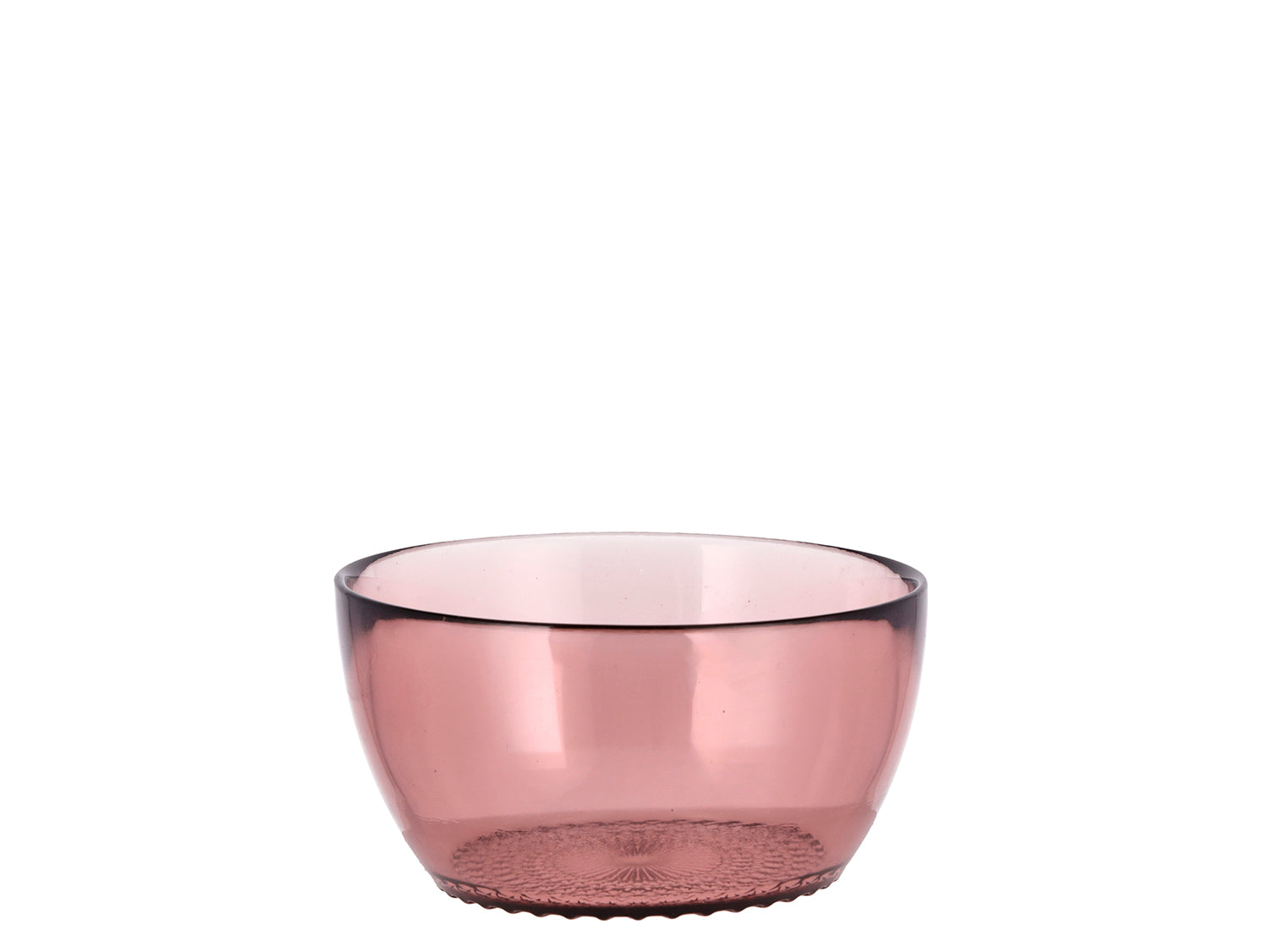 Bol KUSINTHA 12cm verre coloré Rose Bitz - Mathon - 1